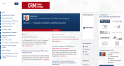 Desktop Screenshot of crm-finder.ch